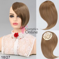 Breton din par artificial cu clips SW2331827 Saten Deschis Mixt cu suvita lateral